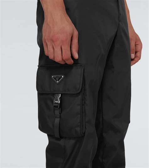 prada cargo|prada nylon cargo pants.